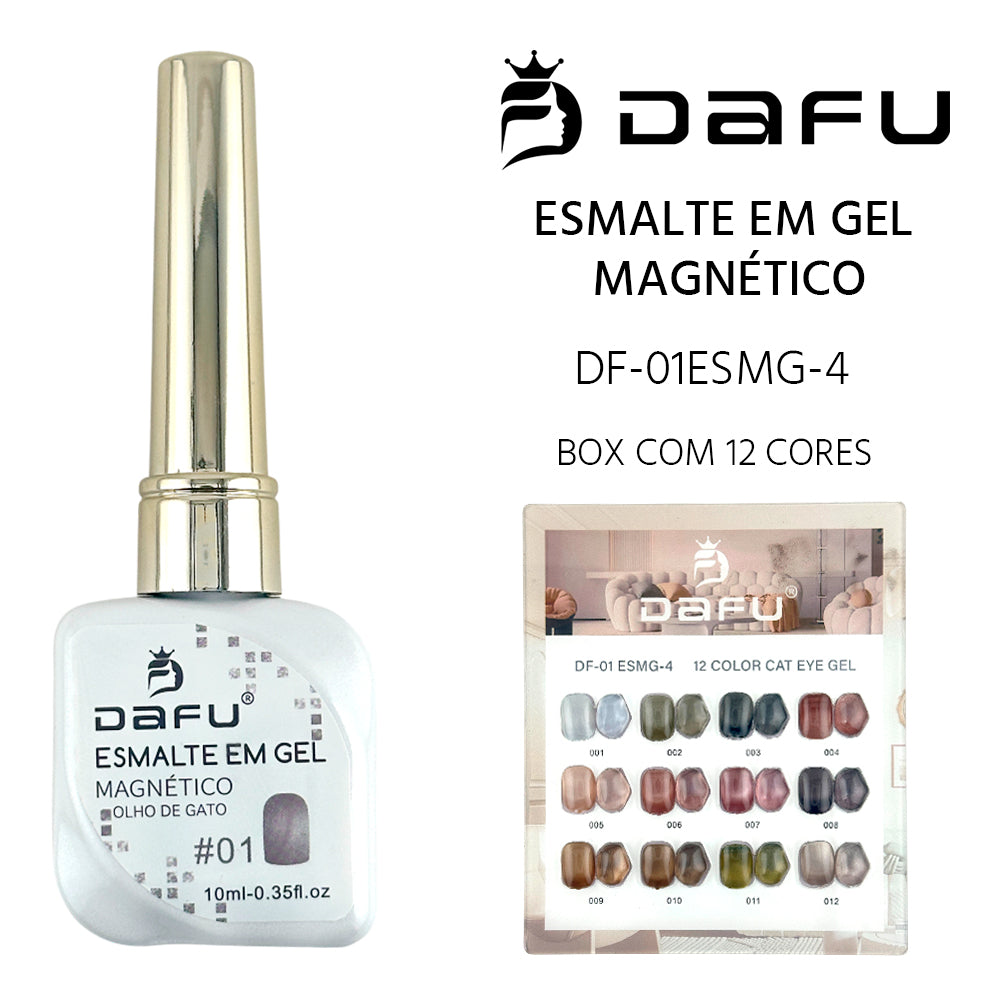 Esmalte em Gel Magnético 12 Tons - DF-01ESMG-4