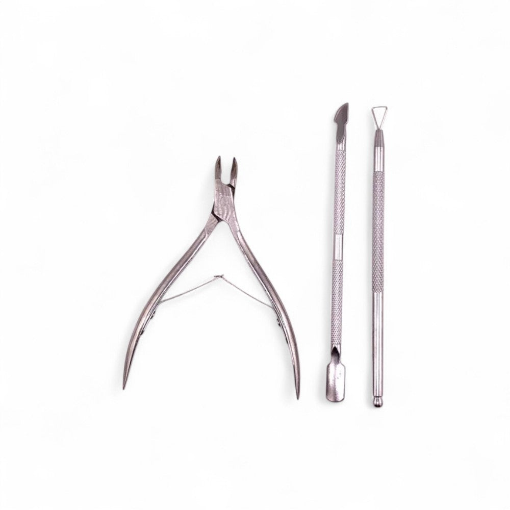 Kit alicate de unha + espátulas DF-AT045025