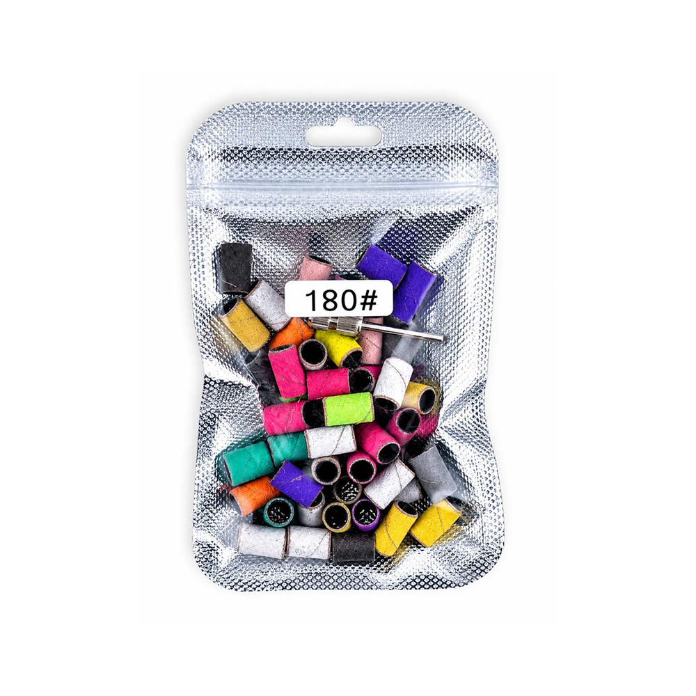 Lixa Refil Colorida Para Broca Lixadeira Elétrica de Unha 180# - DF-BL1007-180