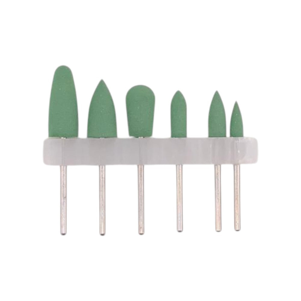 Kit broca silicone + metal para unha em gel DF-DA015-2