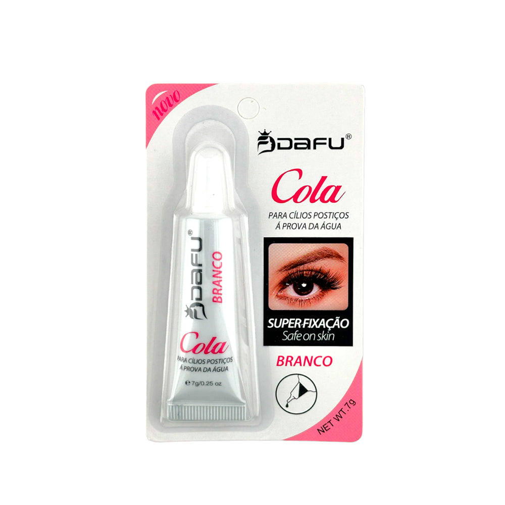 Cola para Cílios à prova d'água cor Branco #CL014 - 12 Unidades - DF-CL014