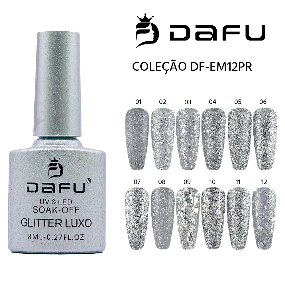 Esmalte em Gel Dafu - DF-EM12PR - Box com 12 unidades DF-EM12PR