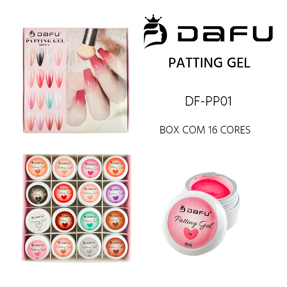 Patting Gel Dafu - 16 Unid - DF-PP01