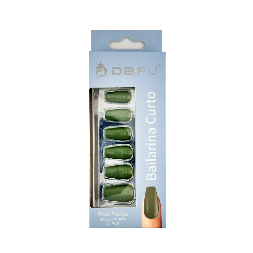 Unha Postiça Bailarina Curto - DF-UP067006-16-23