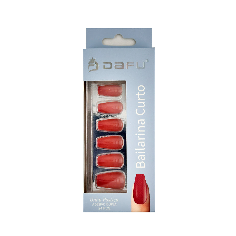 Unha Postiça Bailarina Curto - DF-UP067006-16-14