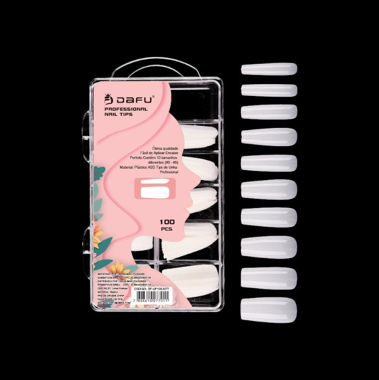 Unhas Profissional Nail Tips - DF-UP100-N77