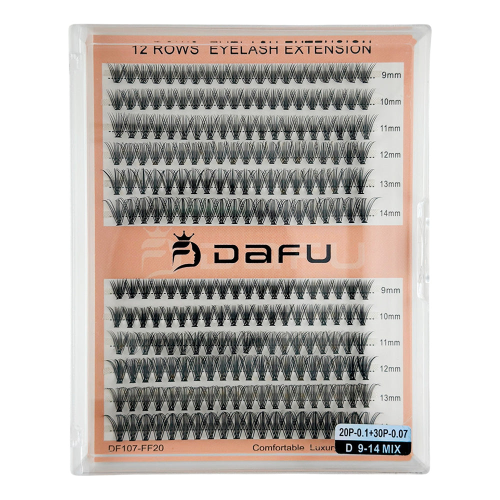 Cílios para Extensão - 20P-0.1+30P-0.07 - DF107-FF20