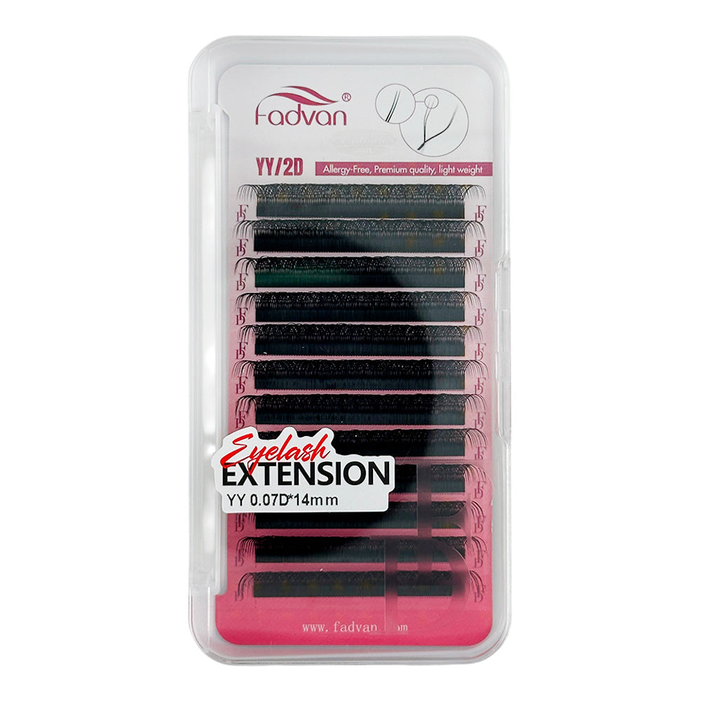 Cílios para Extensão (yy 0.07d 14mm) - DF114-FF01-14