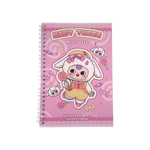 Kit 5 Cadernos Médio Dafu - DF204-CD1803-4