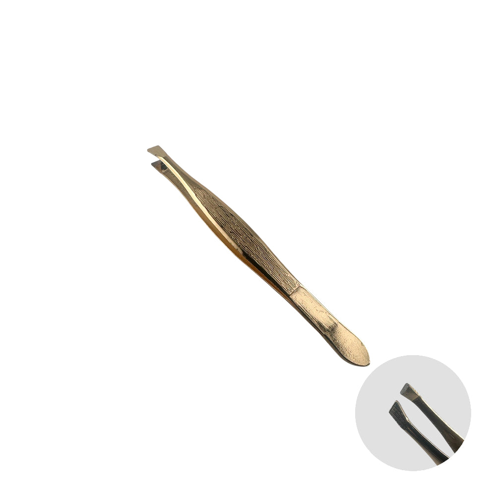 Pinça para Sobrancelha Dourado - DF353-PI0204-2
