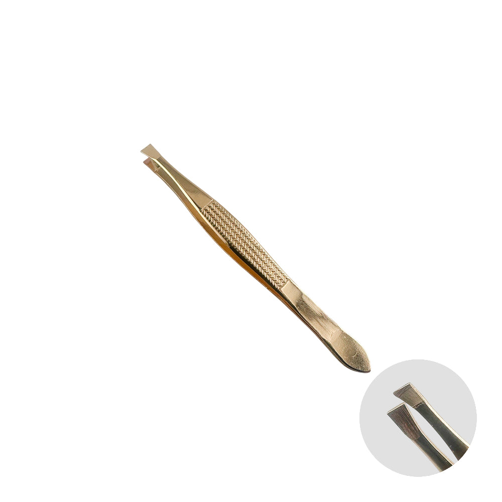 Pinça para Sobrancelha Dourado - DF353-PI0204-3