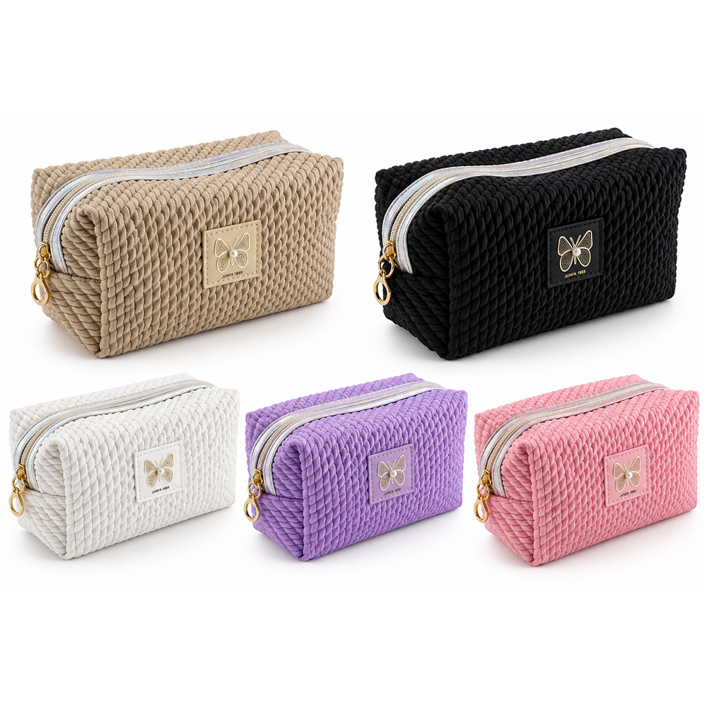 Necessaire Cor Solida Simples Delicada - DF378-NC03