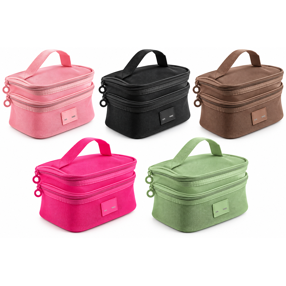 Necessaire Cor Solida Simples e Delicada - DF398-NC04