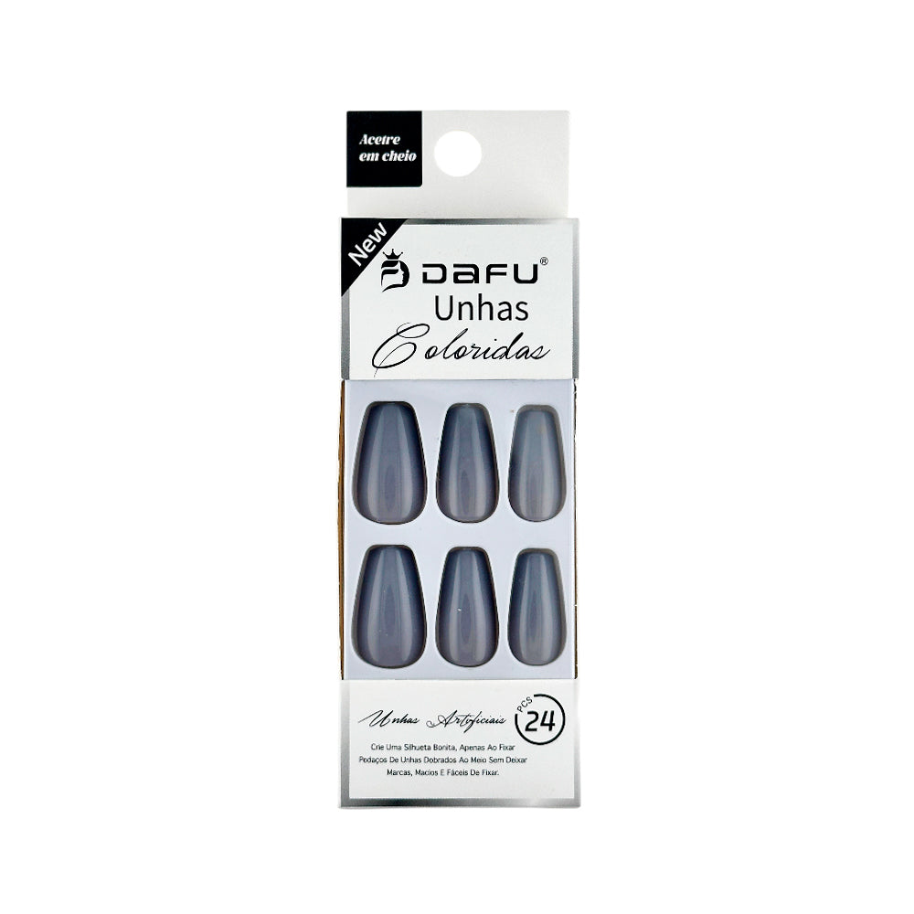 Unhas postiças artificial colorida DF65-UP3506-6