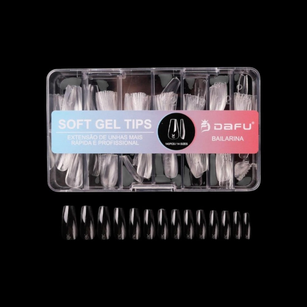 Unhas Soft Gel Tips - DF66-UP2704-04