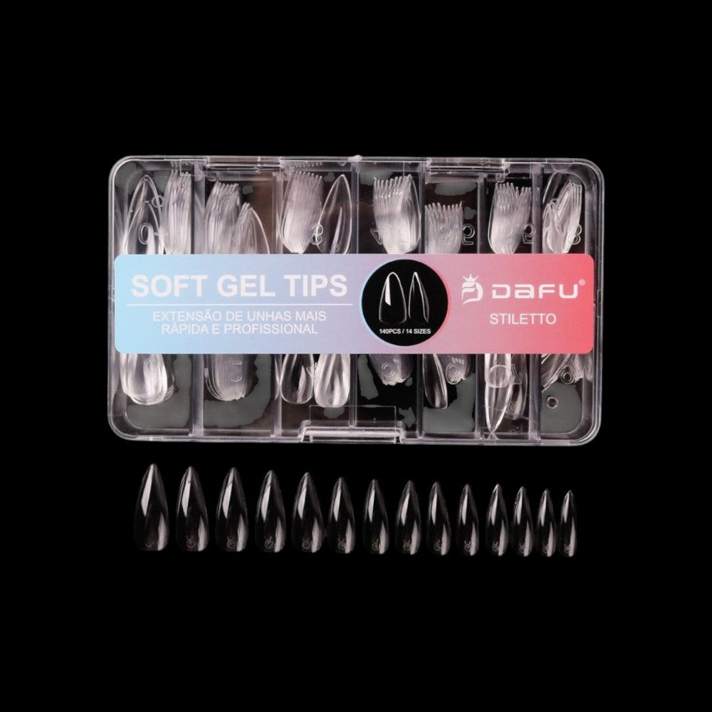 Unhas Soft Gel Tips - DF66-UP2704-05