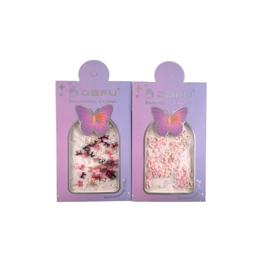 Decoração de Unha Lacinhos - (12 UN) - DF7-GT13303-1