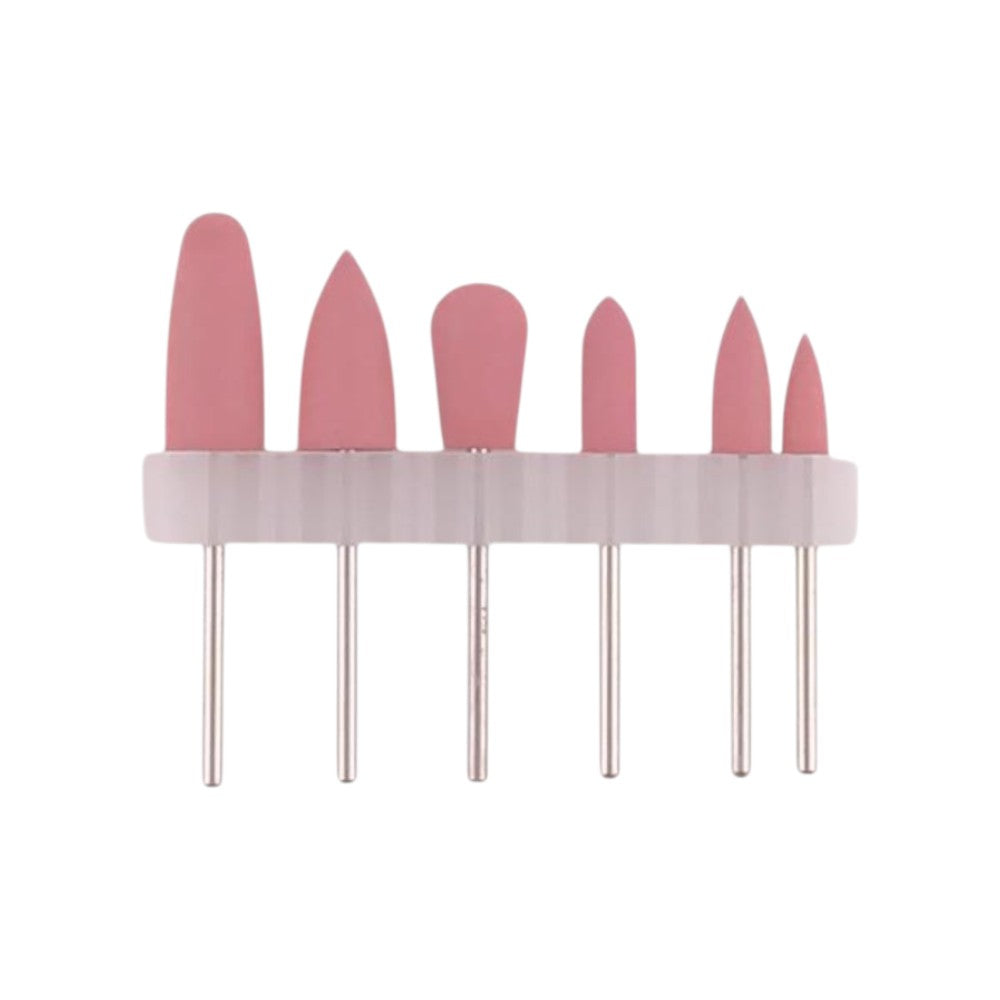 Kit broca silicone + metal para unha em gel DF-DA015-3