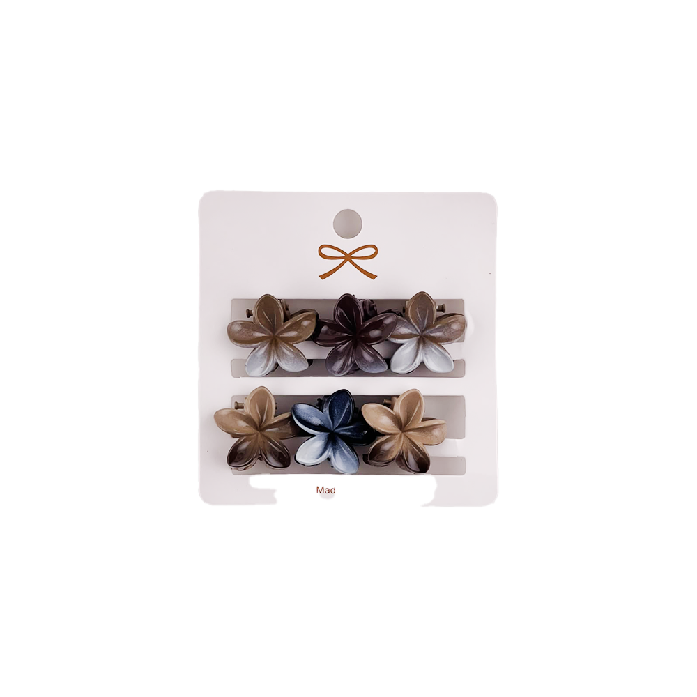 Piranha para Cabelo Flor Dual Cor Delicado - DF406-PR4513-8