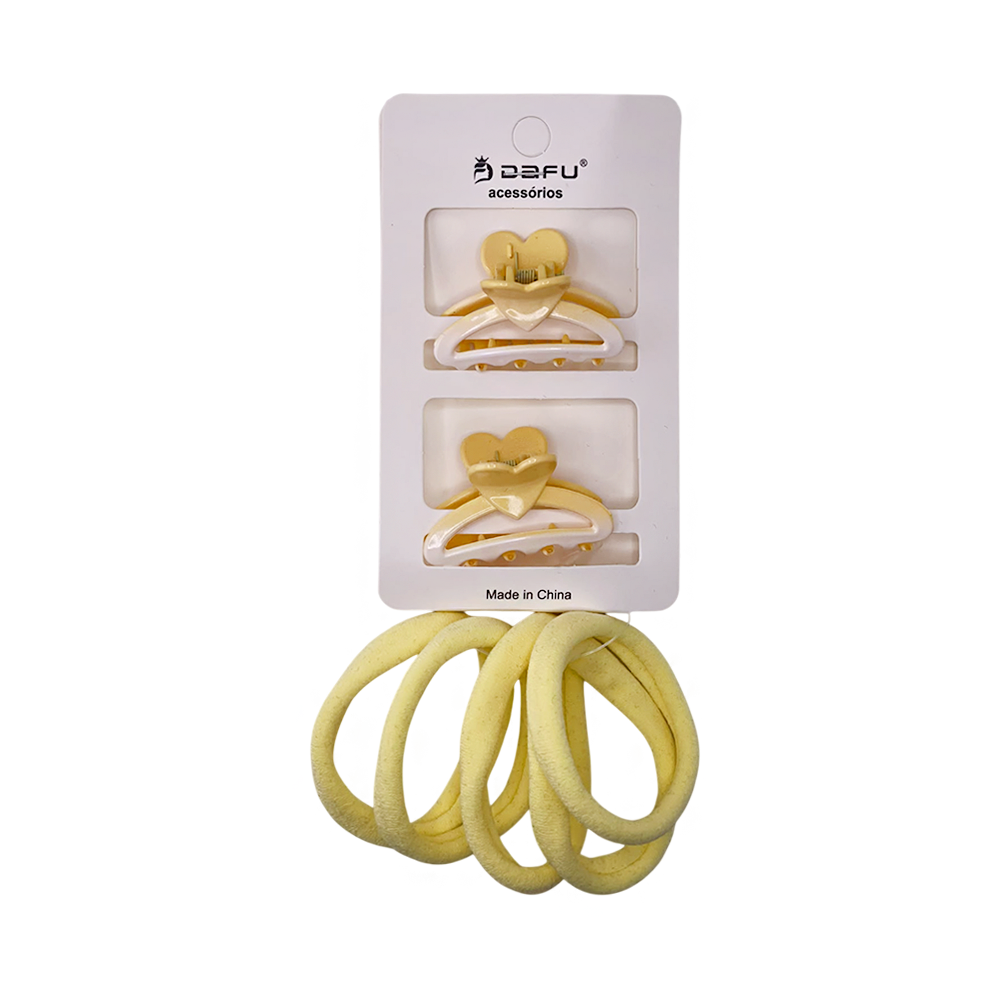 Kit Rabico + Piranha para Cabelo - DF407-PR14412-10