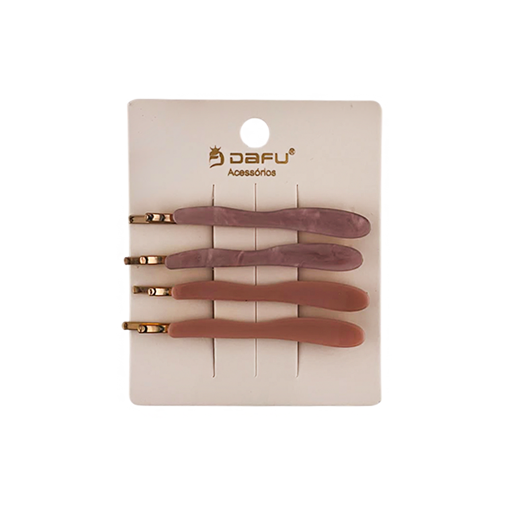 Grampo para Cabelo Delicado Brilhoso - DF408-PR2906-05