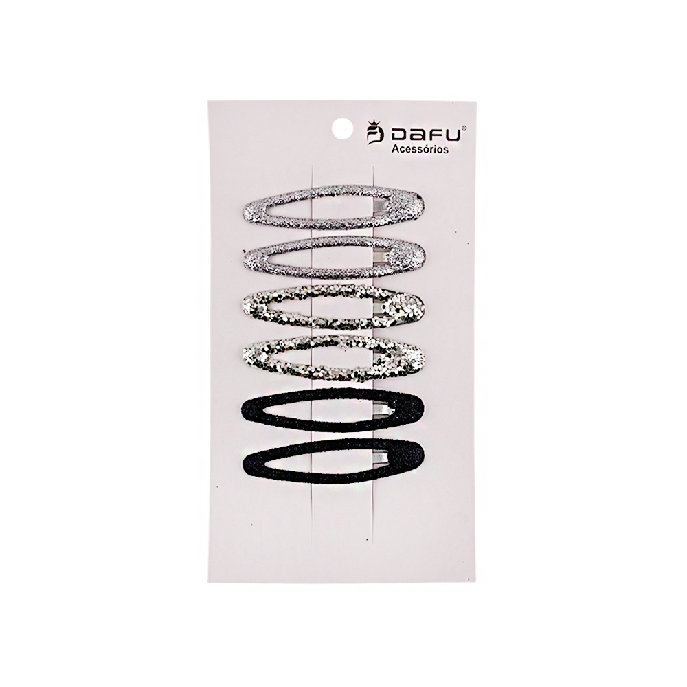 Presilha para Cabelo Com Glitter -DF410-PR3103-2