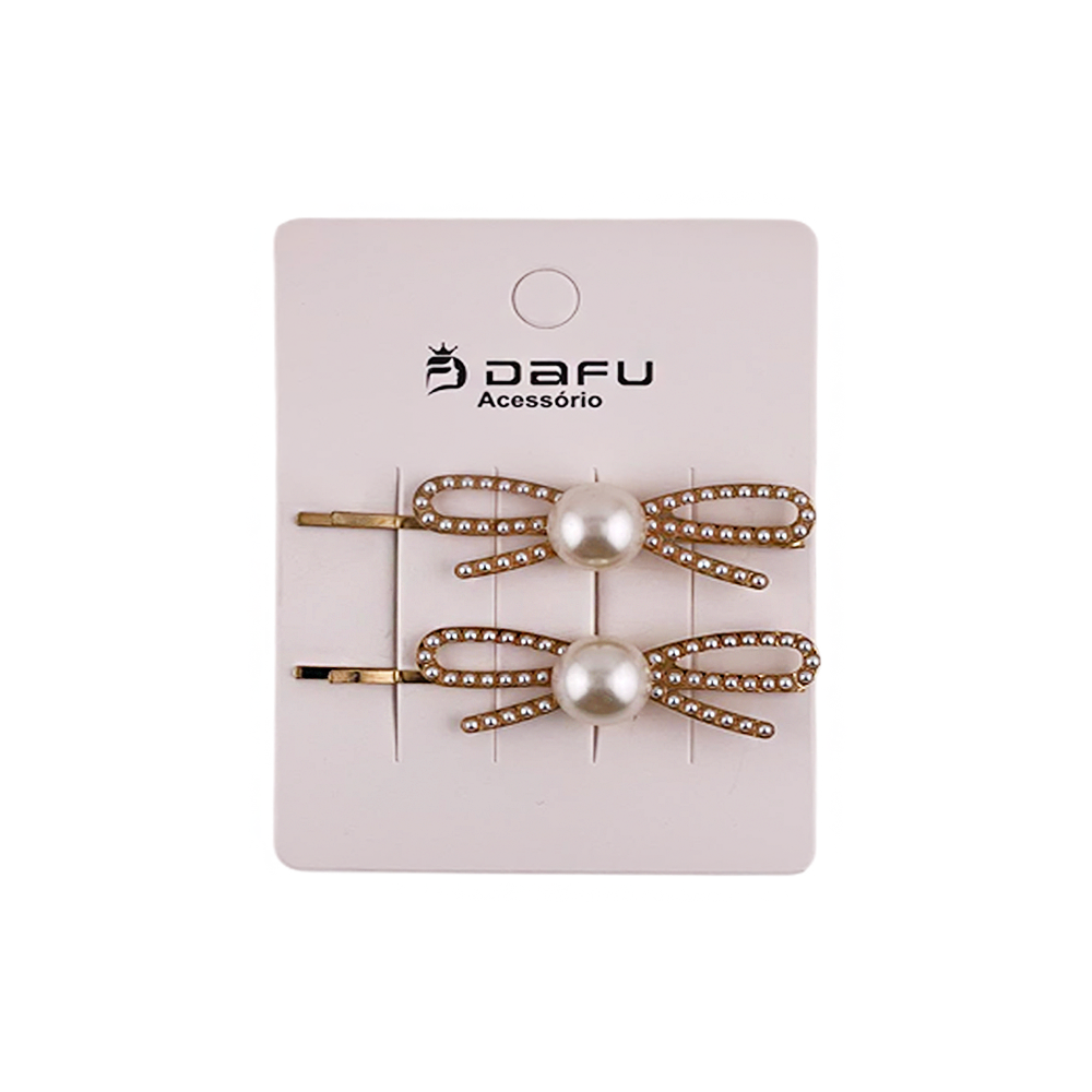 Grampo para Cabelo com Perola - DF416-PR3803-3