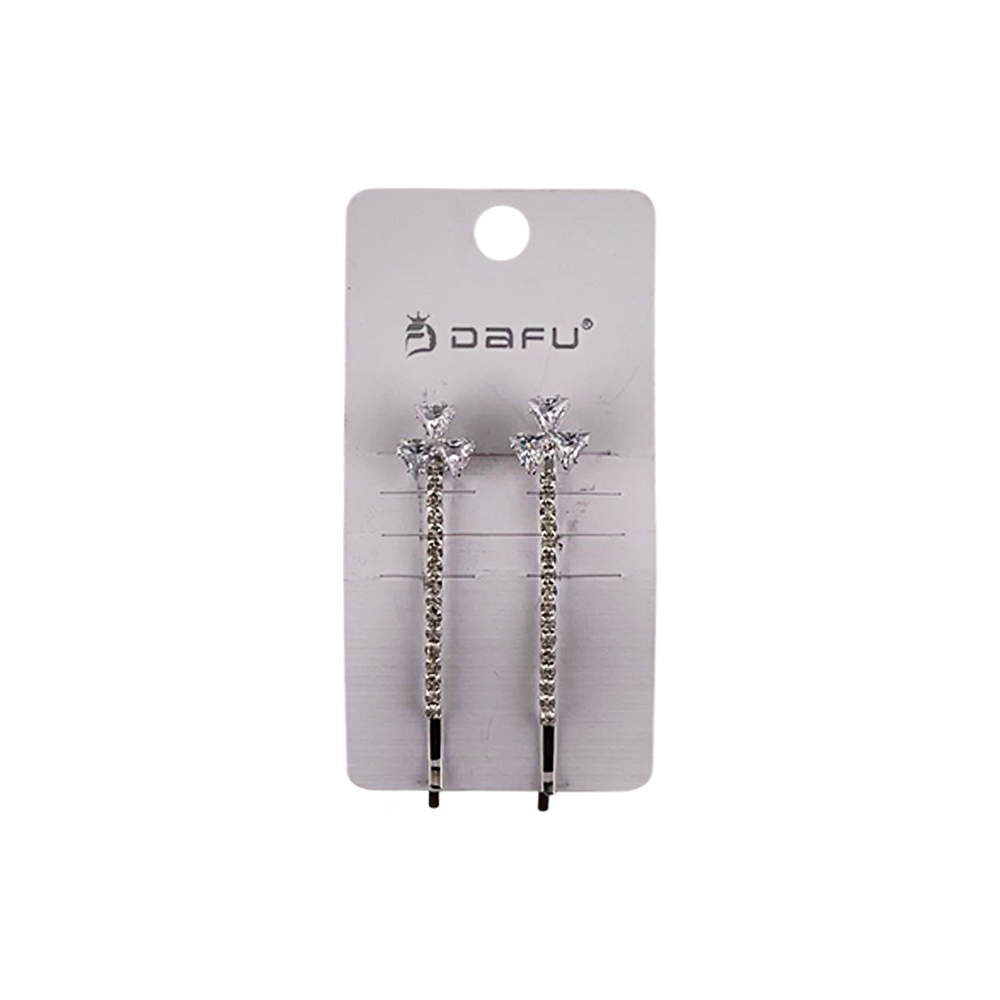 Grampo para Cabelo Decorado com Pedraria - DF435-PR1105-2
