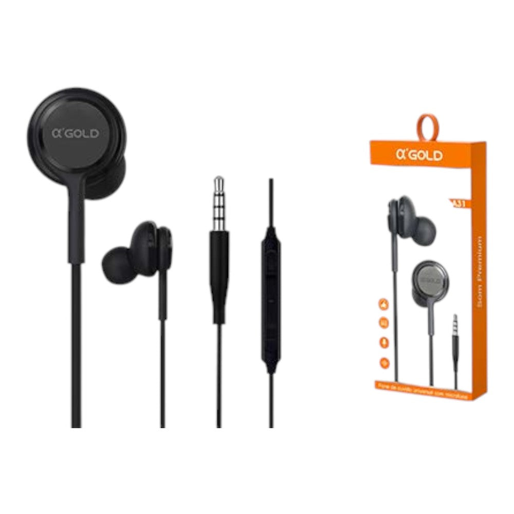 Fone de ouvido com fio FN-A31