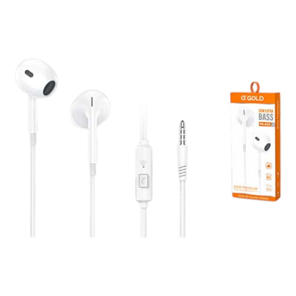Fone de ouvido com fio FN-A55