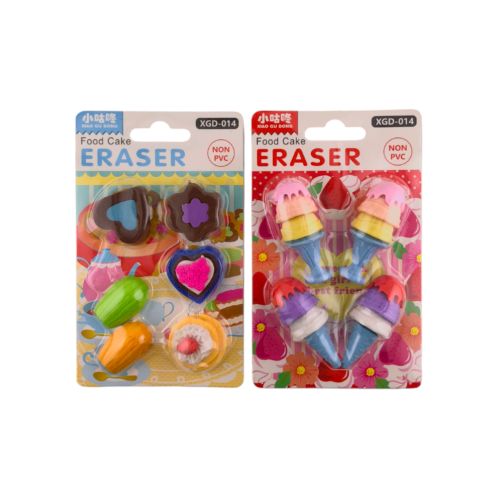 Borracha Escolar non pvc - 24 Unid - XGD-014