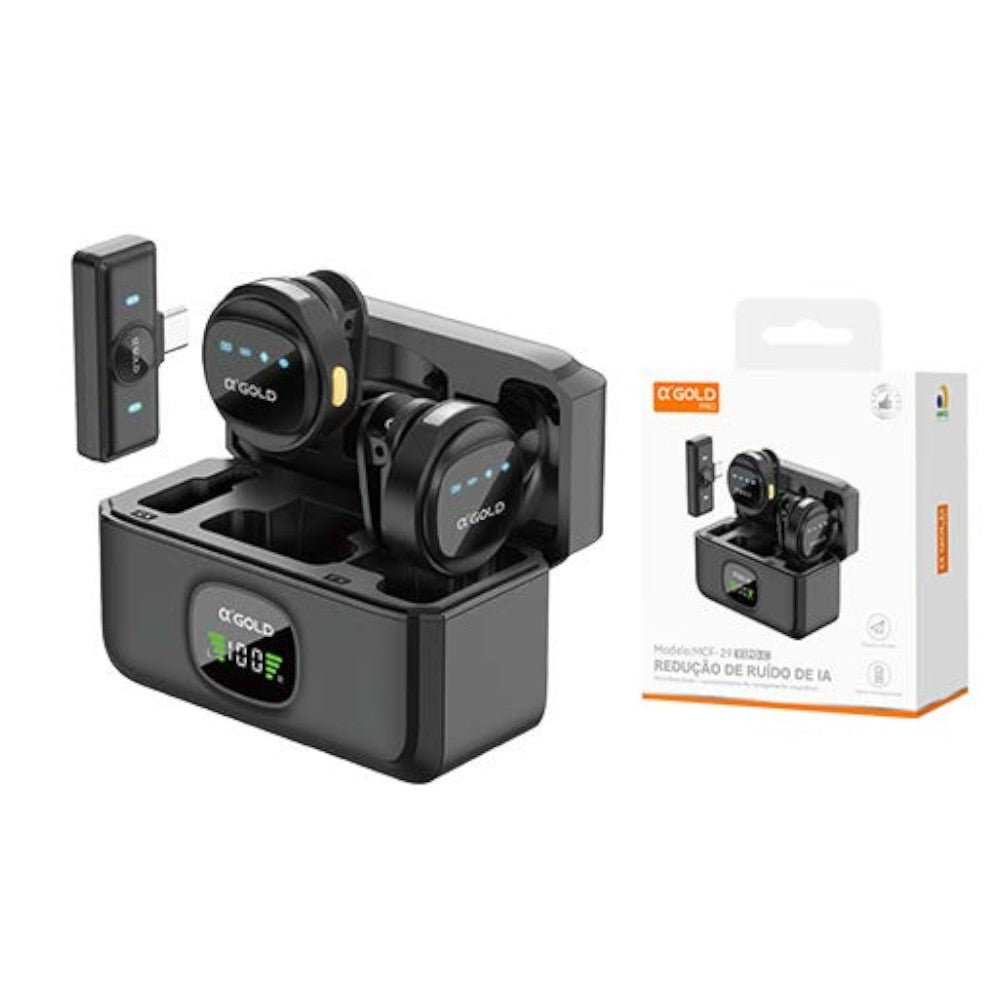 Microfone sem fio TIPO-C MCF-29