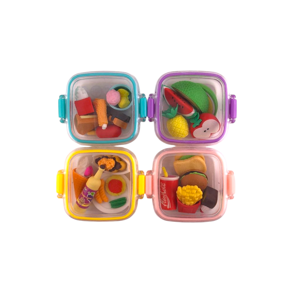 Borracha Escolar Hello - 12 Unid - QH-8611