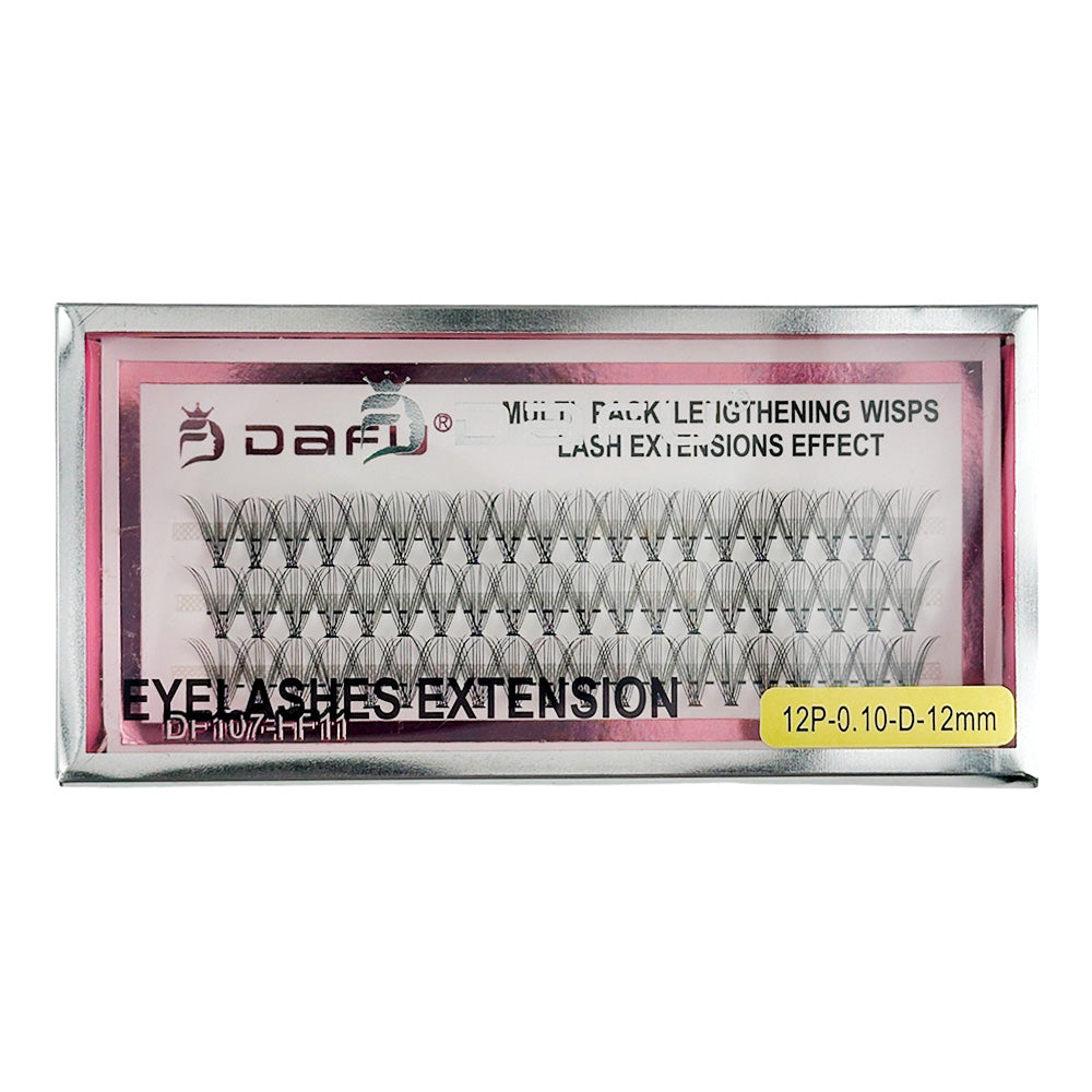 Cílios para Extensão - 12P-0.10-D-12mm - DF107-FF11-12