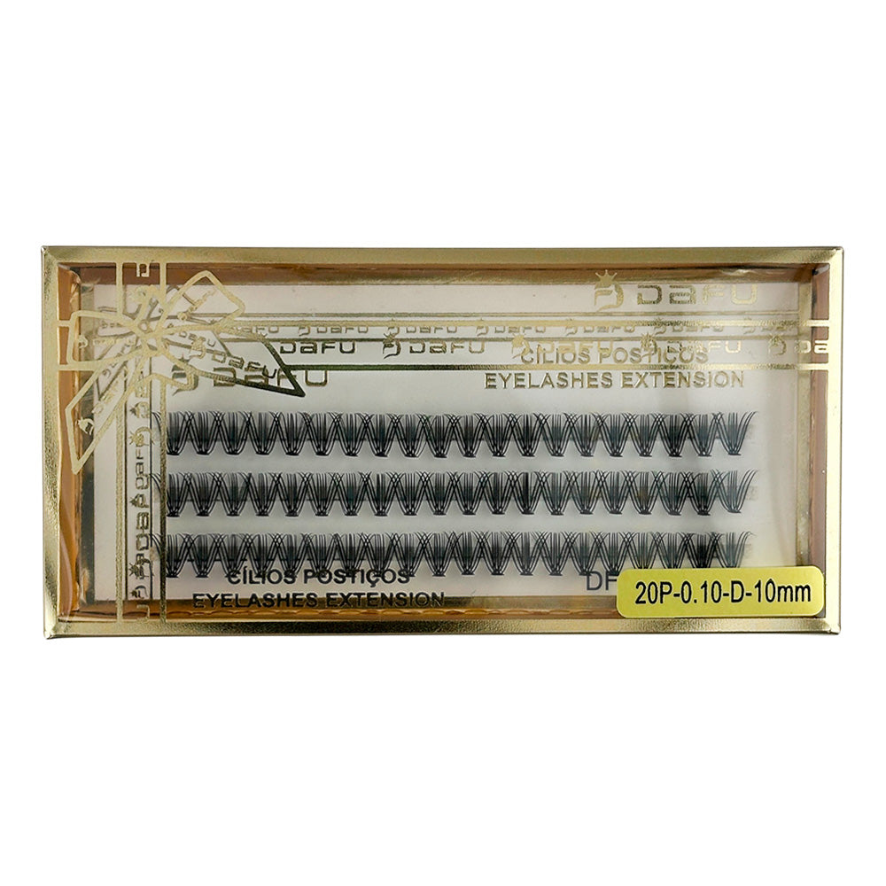 Cílios para Extensão - 20P-0.10-D-10mm - DF107-FF27-10