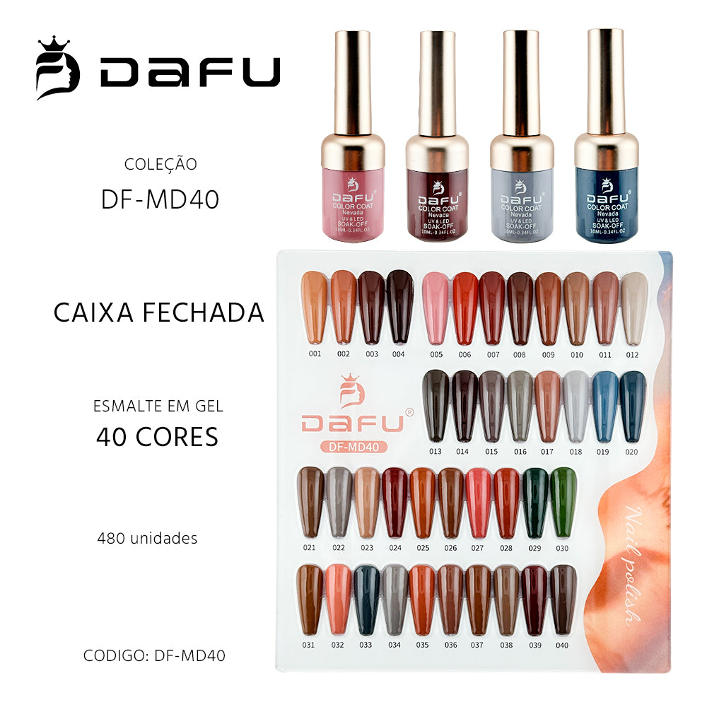 Esmalte em gel uv & led soak off navada Dafu