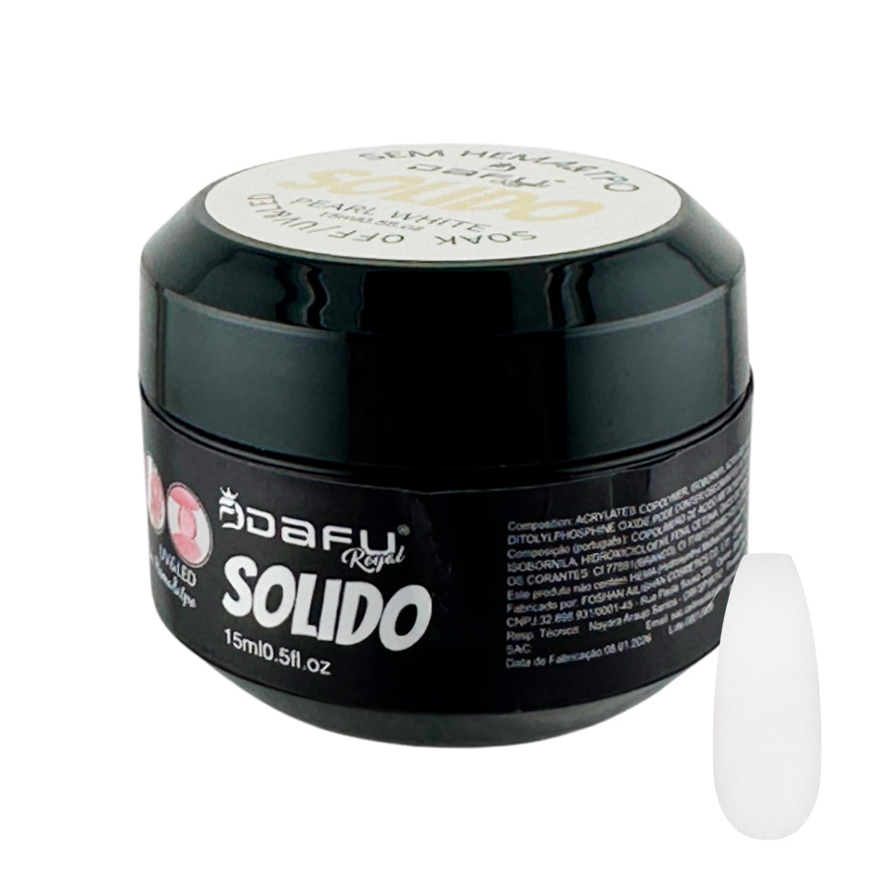 Gel Construtor Solido White Royal - 15ml - GEL-3SL