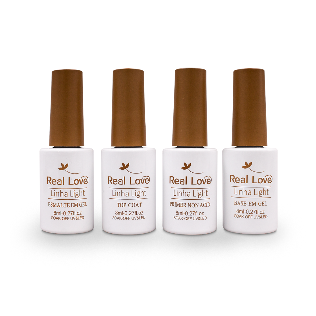 Kit Esmalte em Gel Profissional - 08ml - KIT 45