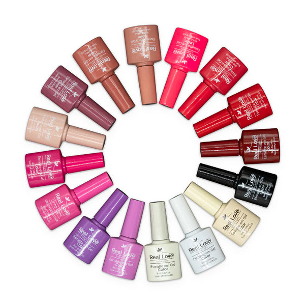 Kit 16 Esmaltes + Expositor - Kit A/B