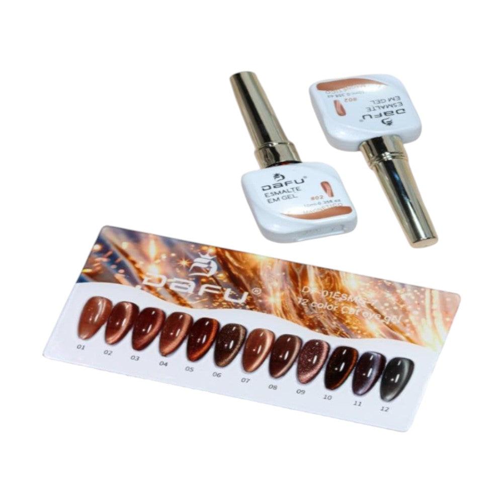 Esmalte em gel 12 cores Dafu DF-01ESMG-7